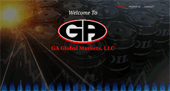 Desktop Screenshot of gaglobalmarkets.com